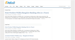 Desktop Screenshot of jobtrails.com