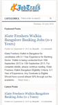 Mobile Screenshot of jobtrails.com